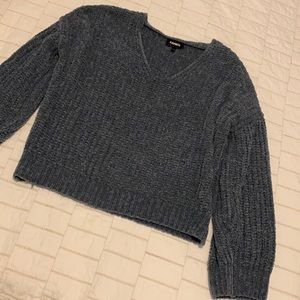 Blue express sweater
